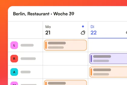 Shiftbase-Tarife mit Dienstplanung, Stunden und Abwesenheiten