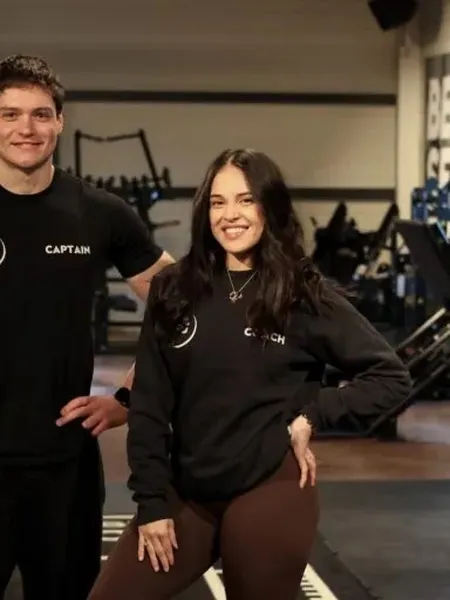 Two ProFit Gym coaches on the gym floor