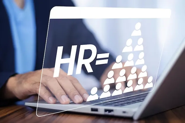 Global HR management illustration
