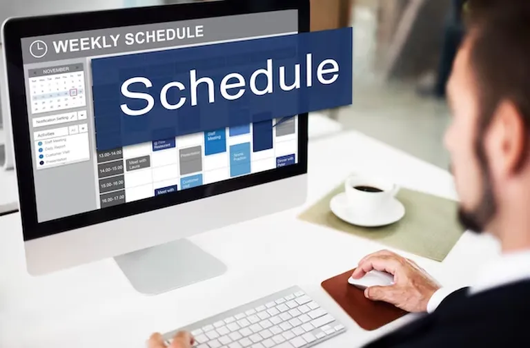 Concept organisation et planning d’horaires