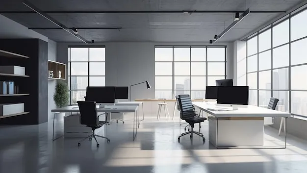 Büro leer während der Hauptjahresurlaubszeit - Jahresurlaub