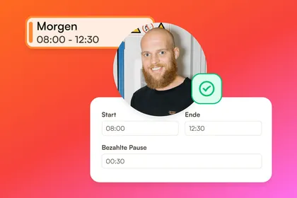 Zeiterfassung in jedem Shiftbase-Tarif
