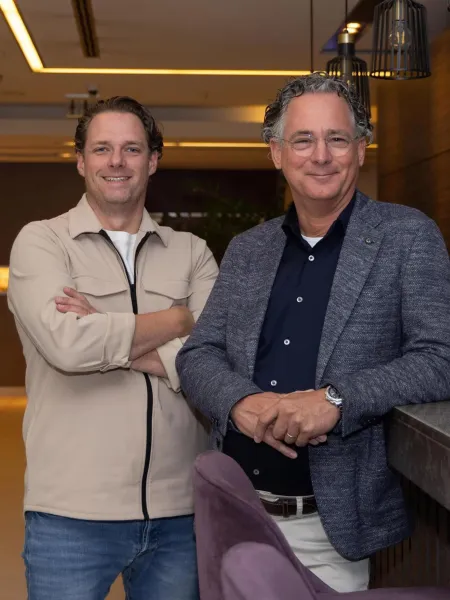 The Black Label Hospitality owners in one of their venues
