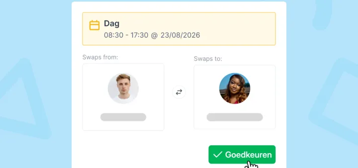 Hoe werkt dienstenruil met Shiftbase voor Nederlandse organisaties?