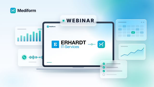 MediVoice in medatixx: Die KI-Telefonassistenz live im Webinar