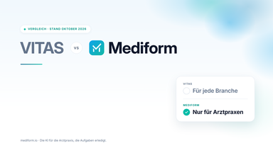 VITAS Alternative: VITAS und Mediform im Vergleich