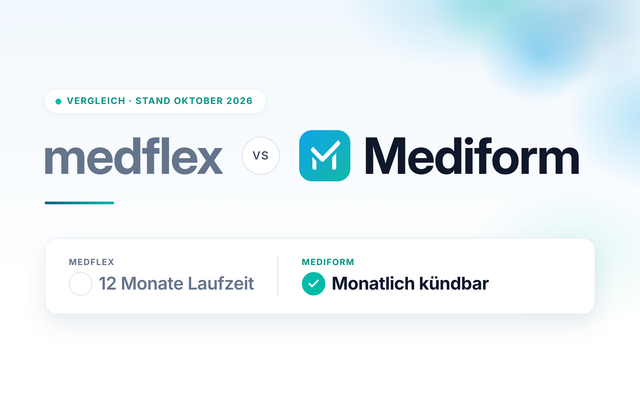 medflex Alternative: medflex und Mediform im Vergleich