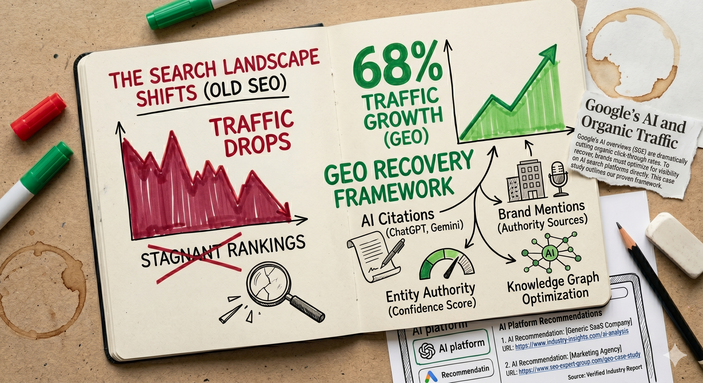 Recovering Lost SEO Traffic with GEO Strategies: A Real-World Case Study