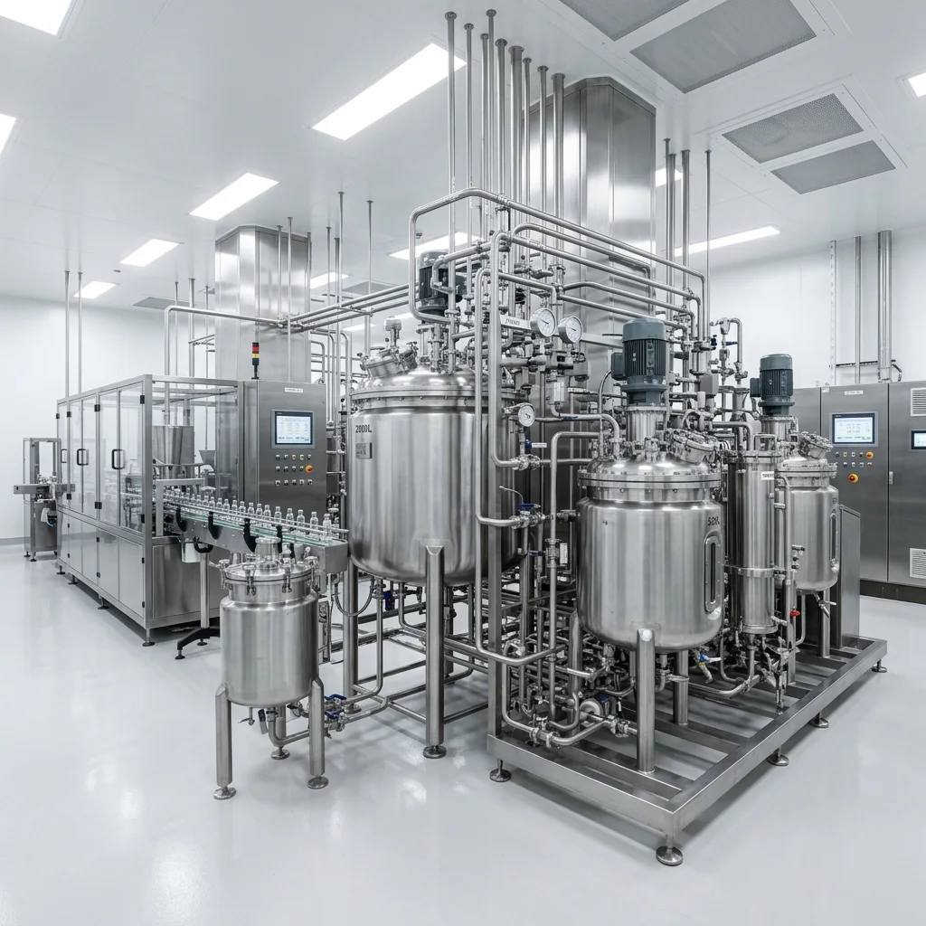 GMP-nahe Produktionsanlage für pharmazeutische Herstellung