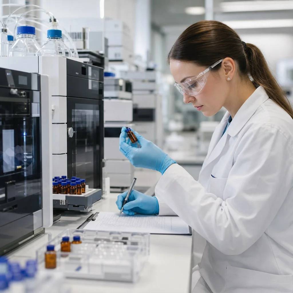 Quality control in a laboratory