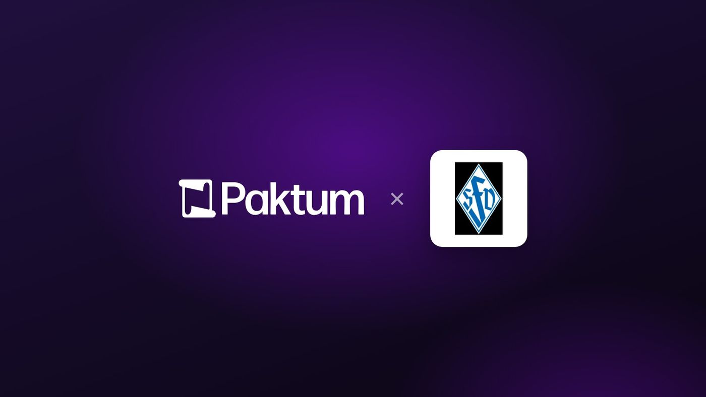Logos von Paktum und dem Saarländischen Fussball-Verband