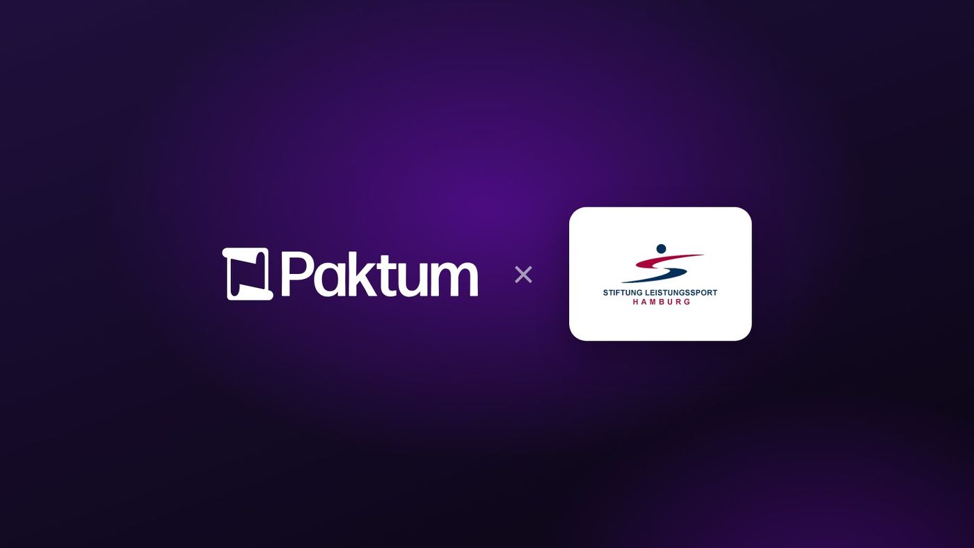 Logos von Paktum und der Stiftung Leistungssport Hamburg