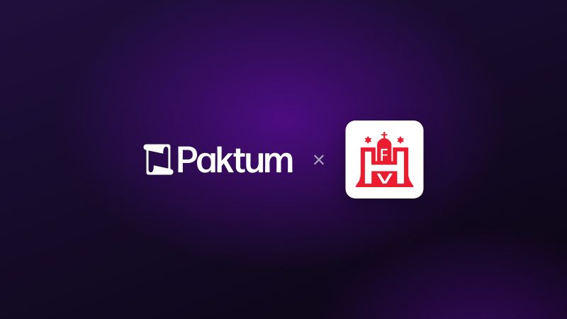 Logotipos de Paktum y de la Federación de Fútbol de Hamburgo