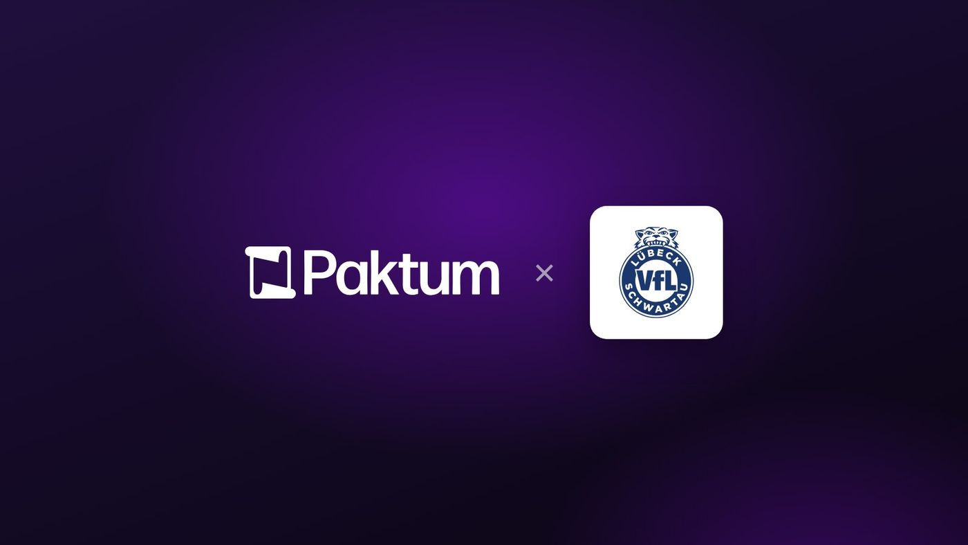 Logos von Paktum und dem VfL Lübeck-Schwartau