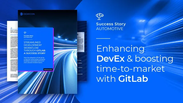 Streamlined Development Workflow through GitLab: A Success Story