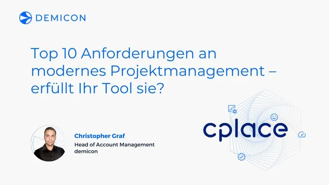 Top 10 Anforderungen an moderne PM-Tools: Erfüllt Ihr Tool sie?