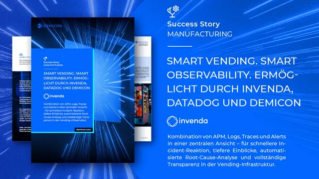 Smart Vending & Observability: Erfolgsstory mit Invenda und Datadog