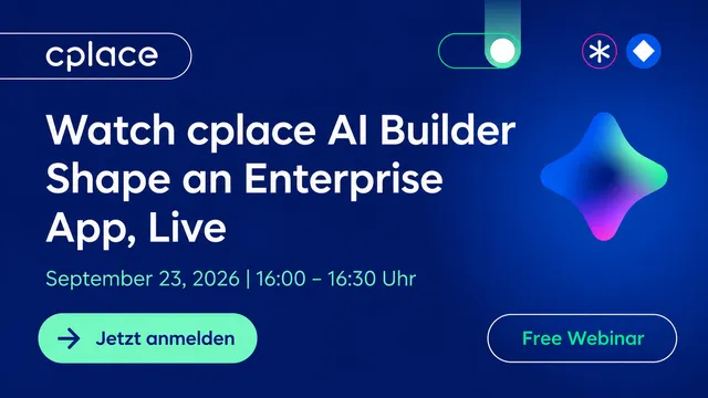 Webinar: cplace AI Builder