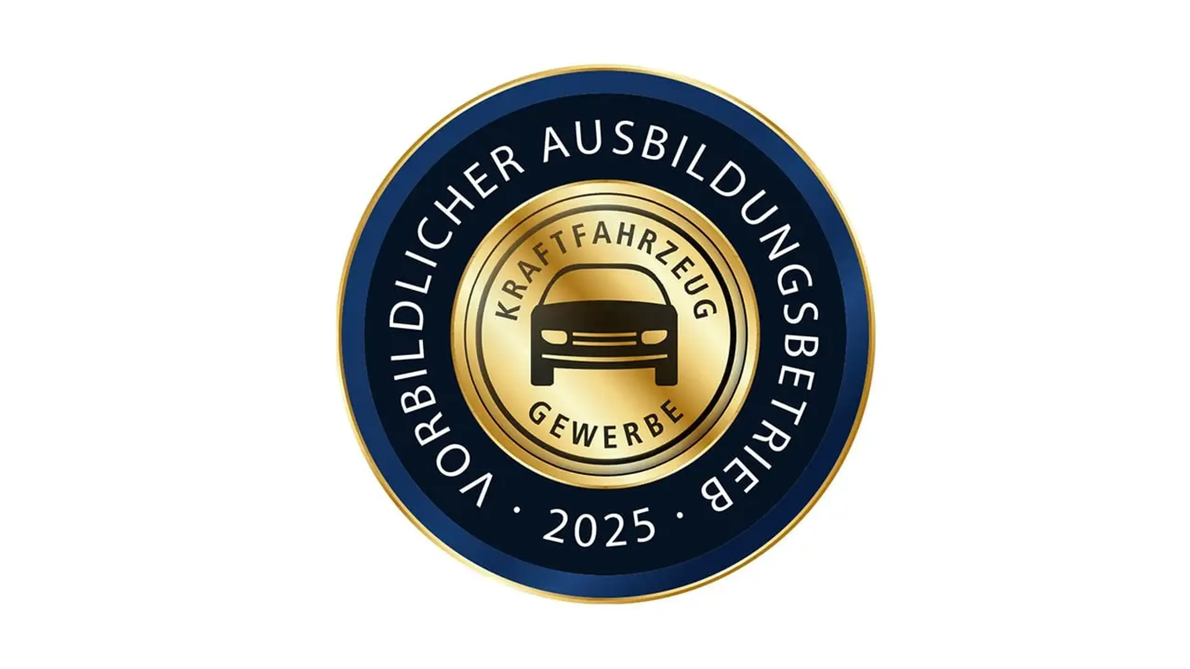 Siegel Vorbildlicher Ausbildungsbetrieb 2025