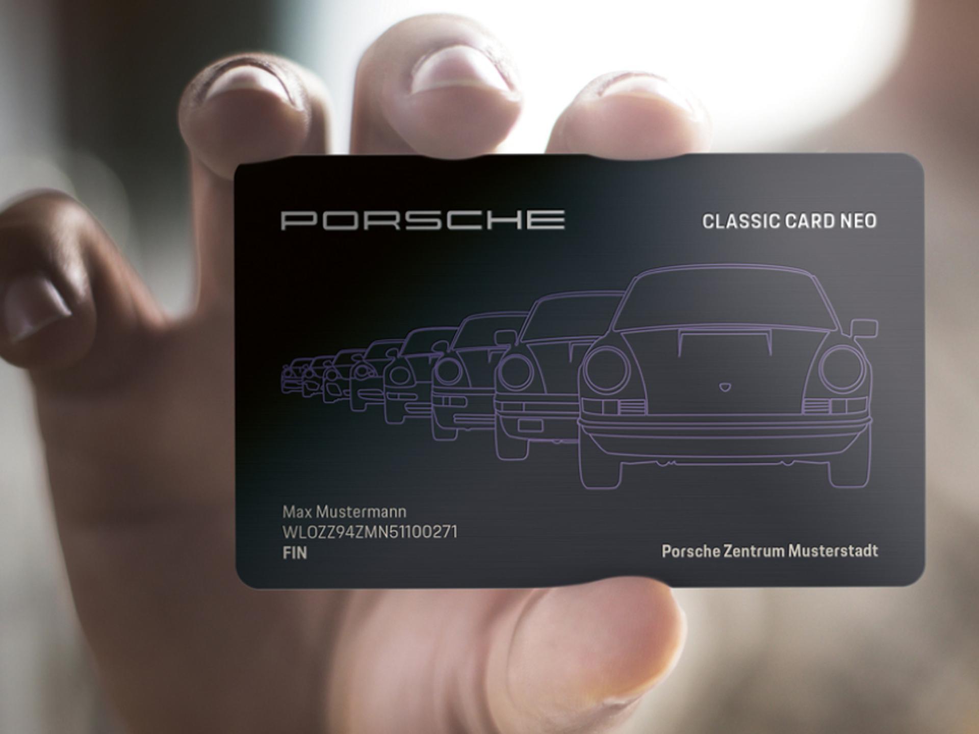 Porsche Classic Card NEO