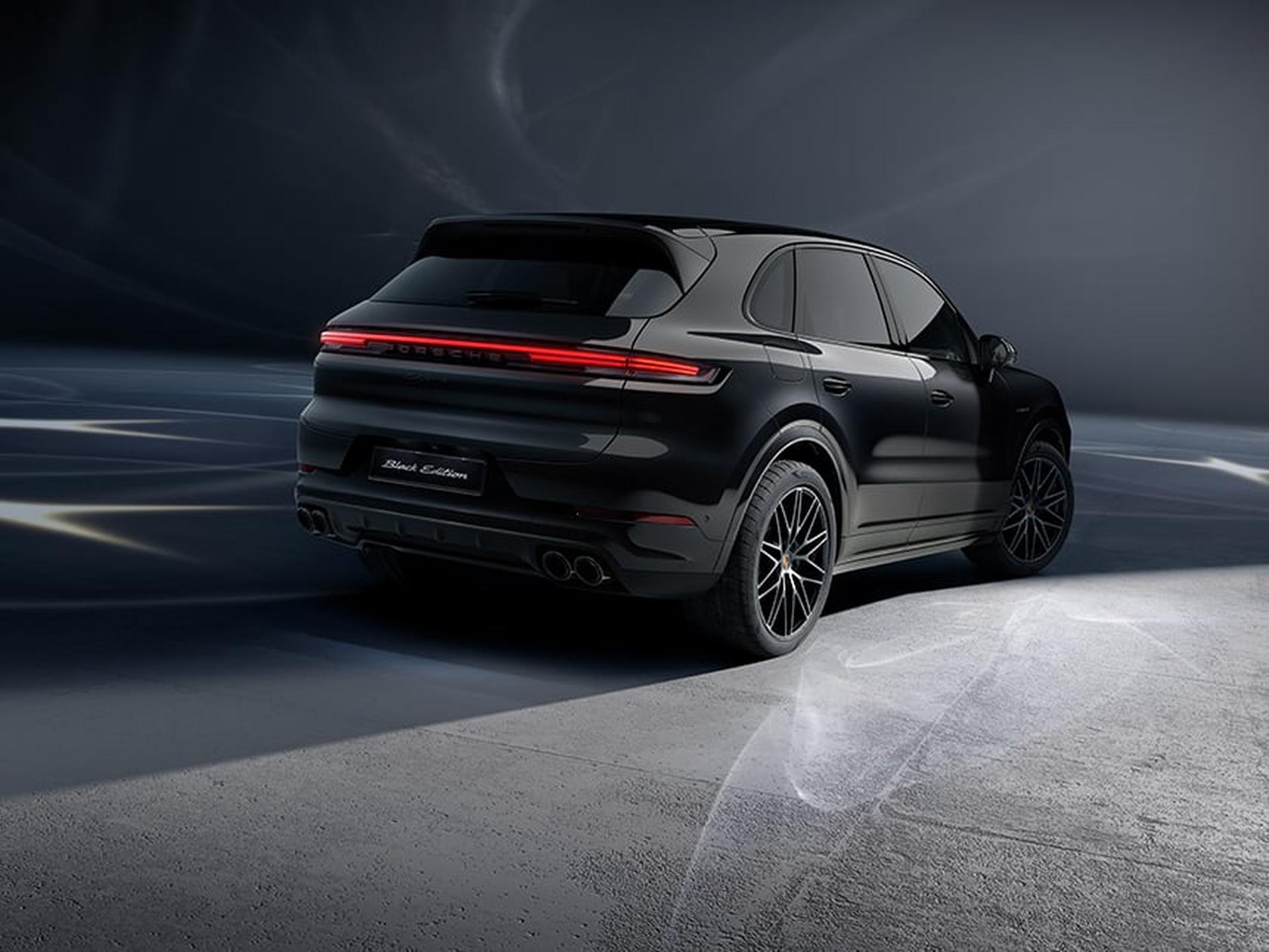 Cayenne E-Hybrid Black Edition Rückseite