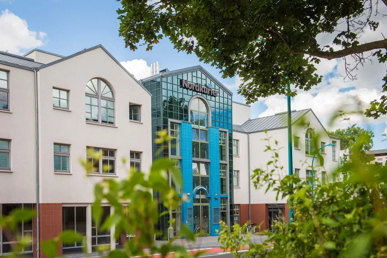 Aussenansicht des Nordkurier Medienhauses