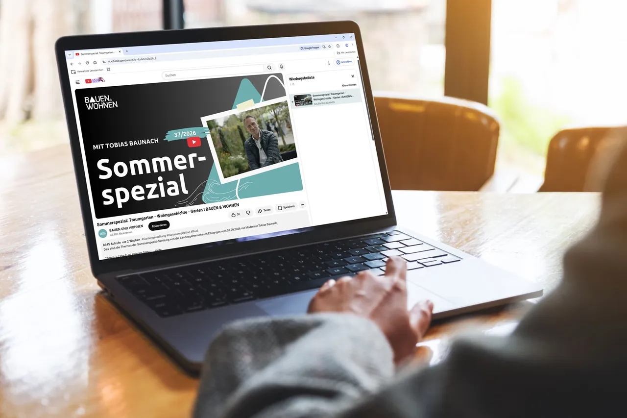 Video-Contentbeitrag Bauen & Wohnen zum Thema Gartengestaltung auf YouTube – Bewegtbild-Vermarktung der SV Gruppe
