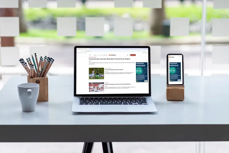 Crossmediale Ausspielung von Werbung auf Desktop und Smartphone – dieselbe Website geräteübergreifend