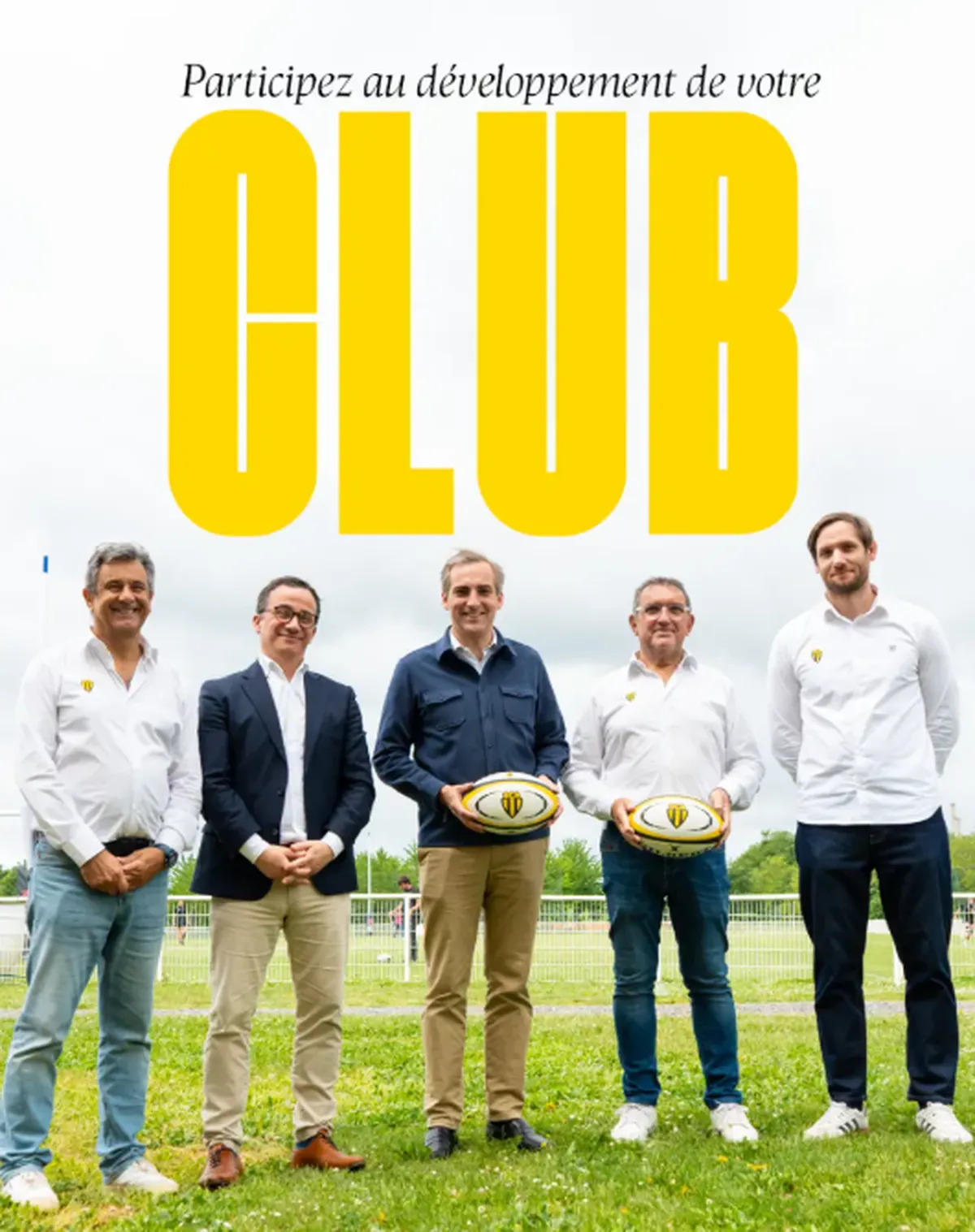 L'équipe dirigeante du club d'Albi