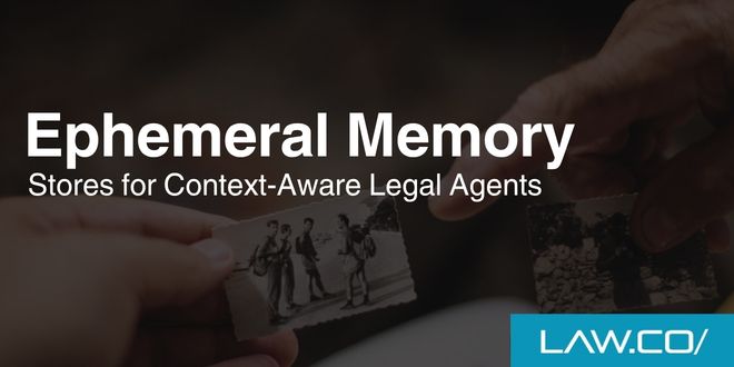 How to Use Ephemeral Memory in Legal AI Without Storing Client Data