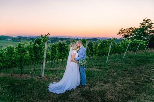 Hochzeitsfoto von Tanja und Josef