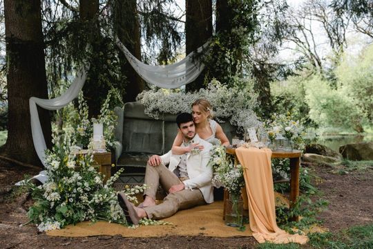 Hochzeitsfoto von Tanja und Josef