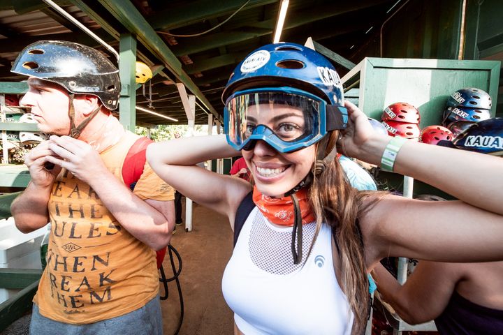 Helm auf – Buggy-Tour startet