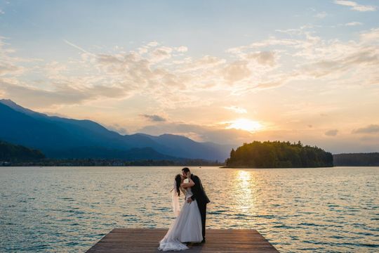 Hochzeitsfoto von Tanja und Josef