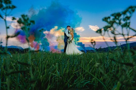 Hochzeitsfoto von Tanja und Josef