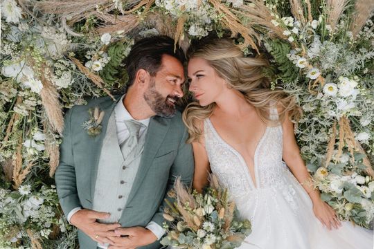 Hochzeitsfoto von Tanja und Josef