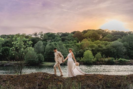 Hochzeitsfoto von Tanja und Josef