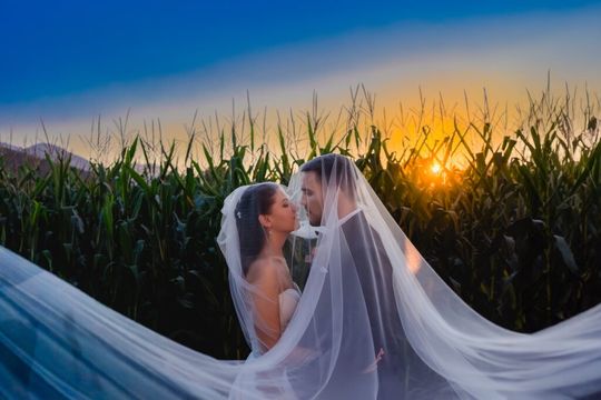 Hochzeitsfoto von Tanja und Josef