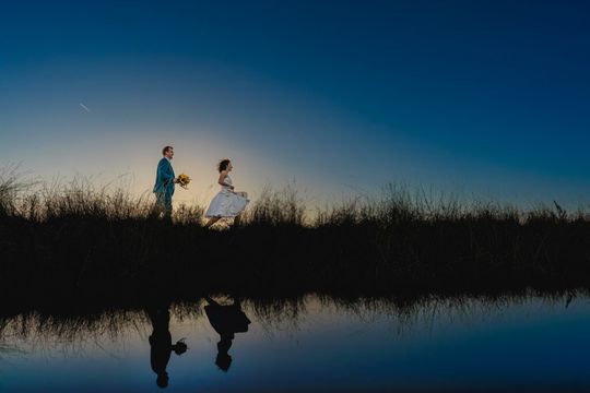 Hochzeitsfoto von Tanja und Josef