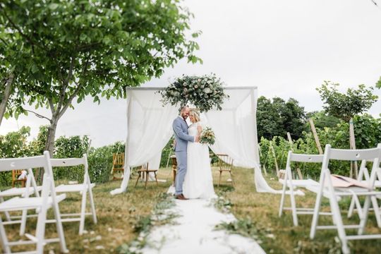 Hochzeitsfoto von Tanja und Josef
