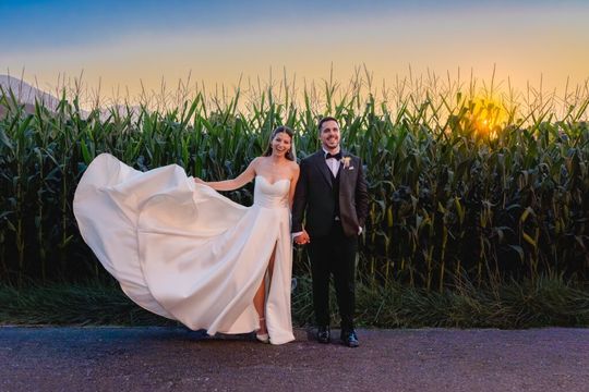 Hochzeitsfoto von Tanja und Josef