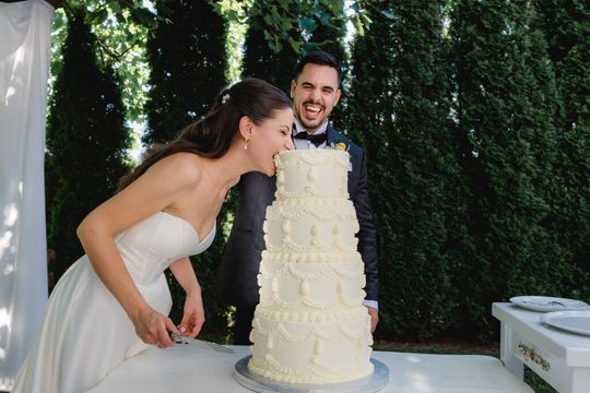 Hochzeitsfoto von Tanja und Josef