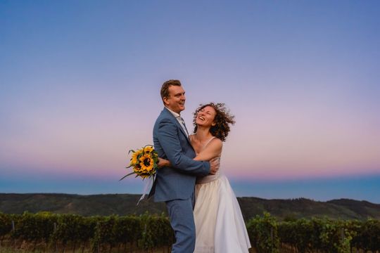 Hochzeitsfoto von Tanja und Josef