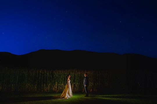 Hochzeitsfoto von Tanja und Josef