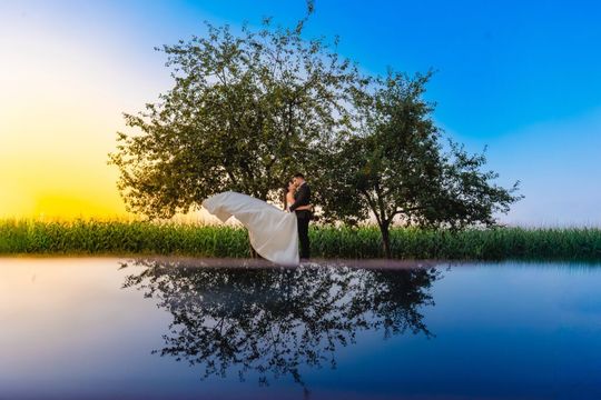 Hochzeitsfoto von Tanja und Josef