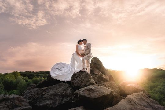 Hochzeitsfoto von Tanja und Josef