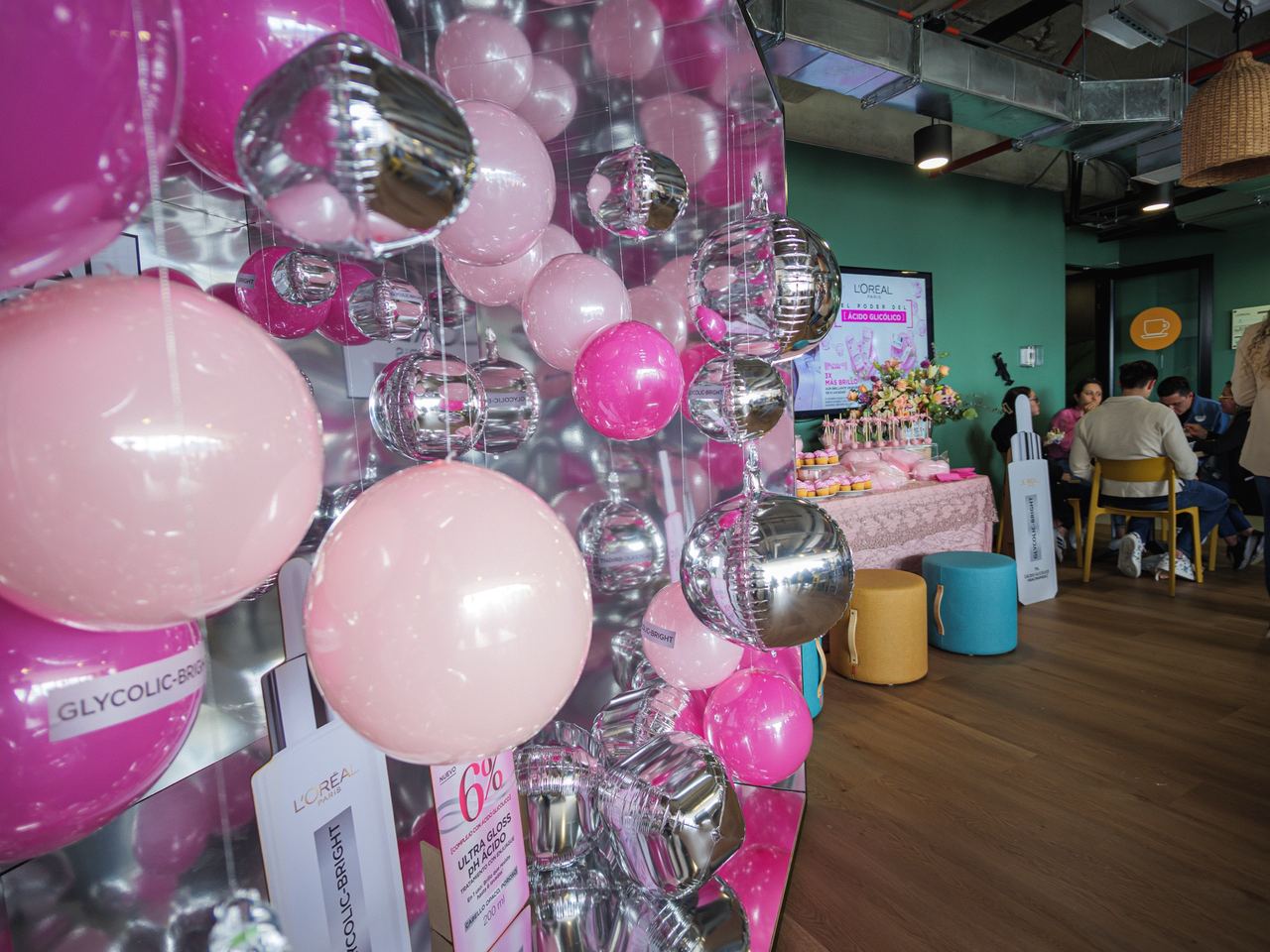 Decoración en globos