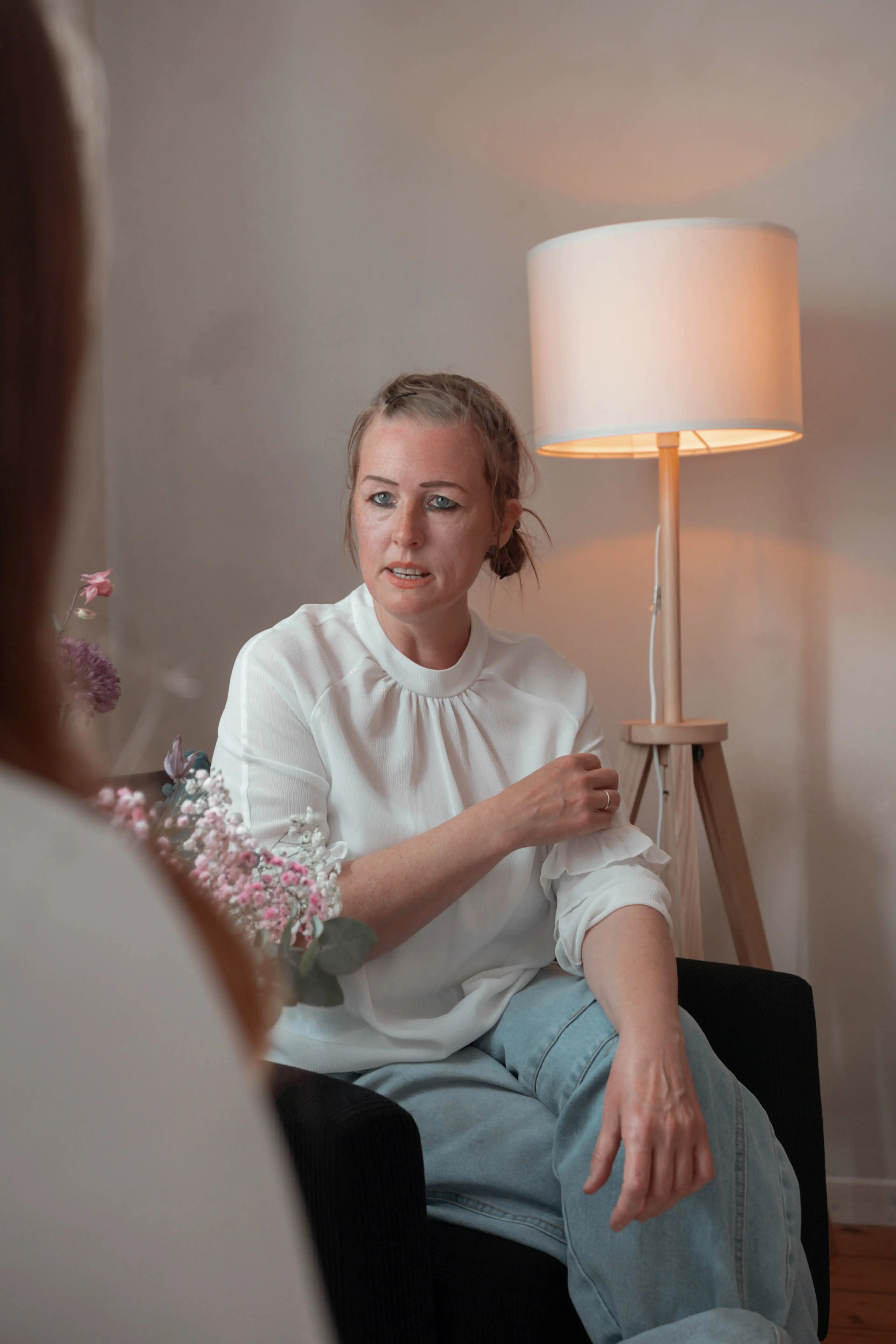 Dörte Steinmann im Gespräch
