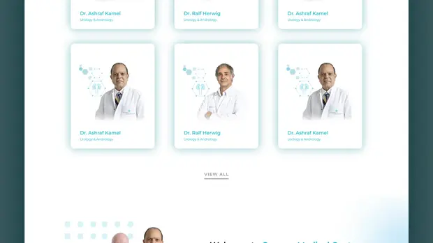Doctor cards on the GMC homepage