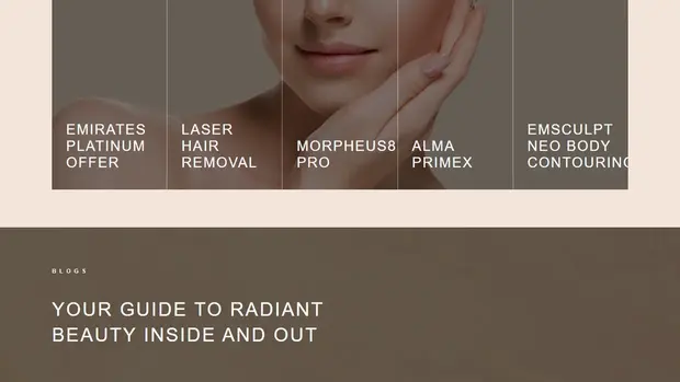 Roxana Aesthetics blog grid covering skin and aesthetic treatment topics